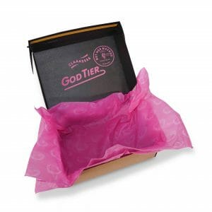 Unboxing Experience With Tissue Paper